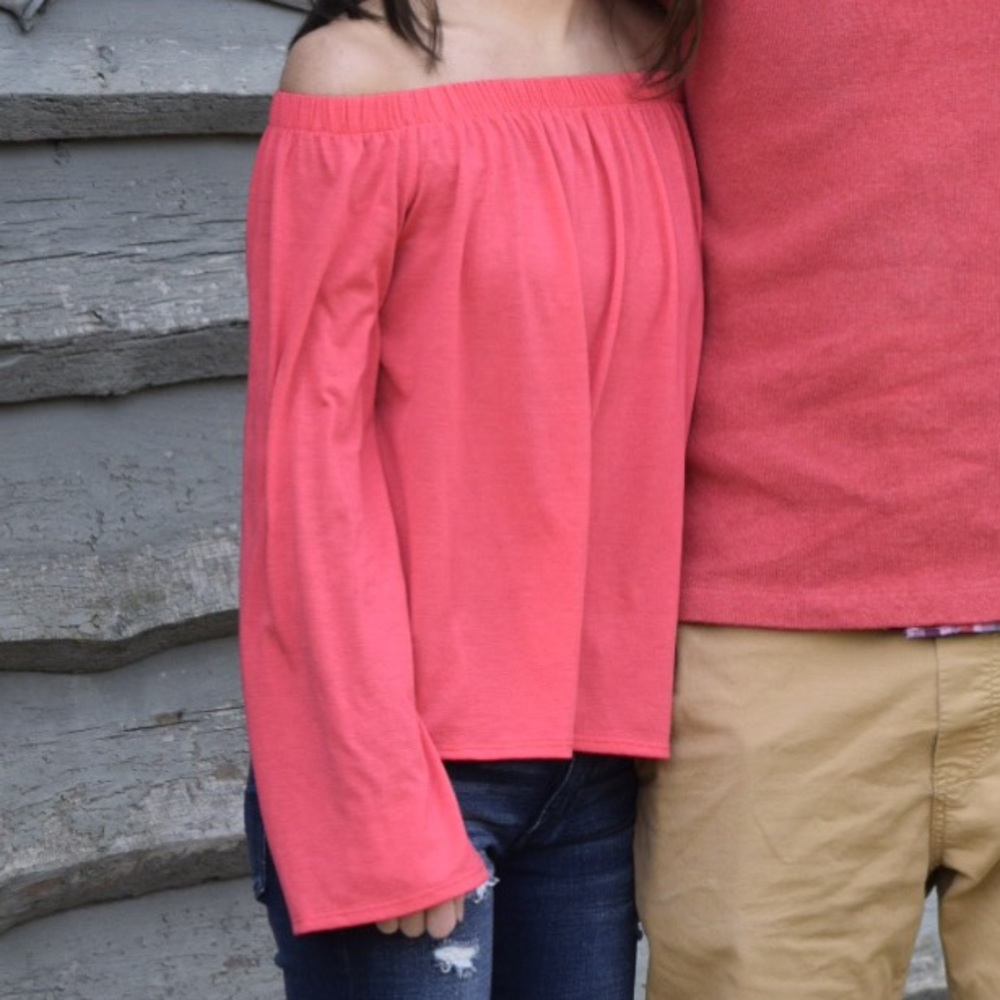 Off the shoulder top